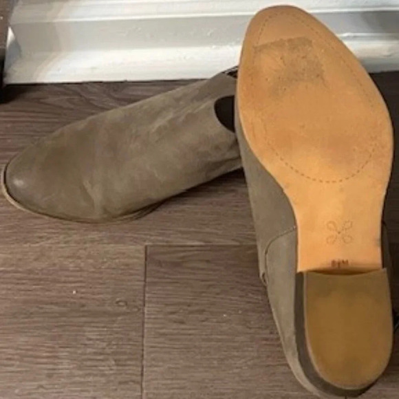 -Women's CASLON ankle bootie Tan Size 8.5 - Picture 4 of 4